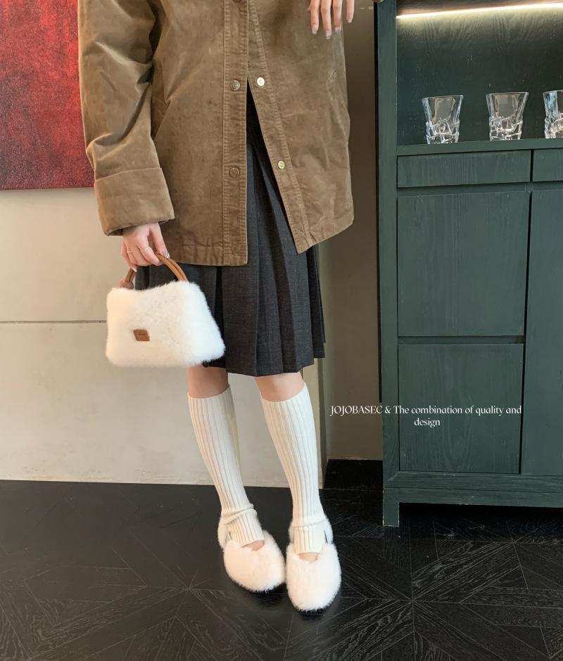 

Internet celebrities popular mink hairy shoes women wear warm shoes in autumn and winter 39