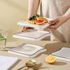 Premium Ceramic Toast Plate Durable Cake Plate Serving Plate Dessert Plate  Kitchen