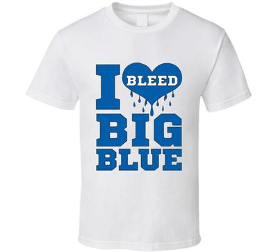 Kentucky Wildcats I Bleed Big Blue Koszulka - March Madness