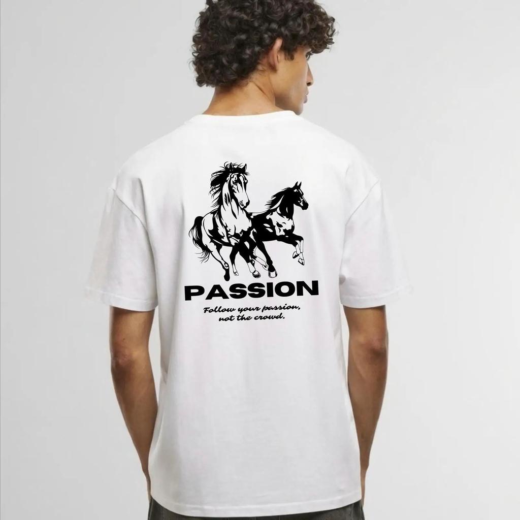Minimalist Horse Passion T Shirt Western Cowboy Motivation Vintage Fashion Comfortable Designer Clothes Breathable