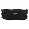 Waist Pouch Body Bag NERO Black Nylon Unisex Used