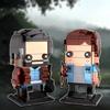 2-IN-1 Movie Series Building Blocks Assembly Toy The L-Last  We Character Joel Ellie Action Figure Model Xmas Birthday Gift