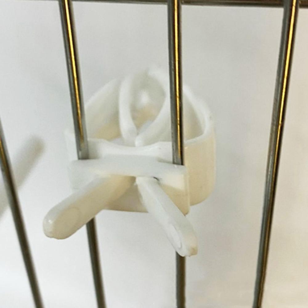 Plastikowe Akcesoria do Klatki dla Zwierząt Owocowych Uchwyty na Pokarm dla Ptaków Karmnik dla Papug Klips do Karmienia Klips na Sepię