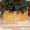 Holiday Christmas Tree Skirt Artificial Pine Tree Ring Decorative Base Cover for Indoor Outdoor Home Decor