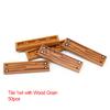 50pcs Moc Tile 1x4 1x3 Tablet with Wood Grain Danger Stripes Pattern DIY Building Blocks Bricks Compatible with 2431 63864