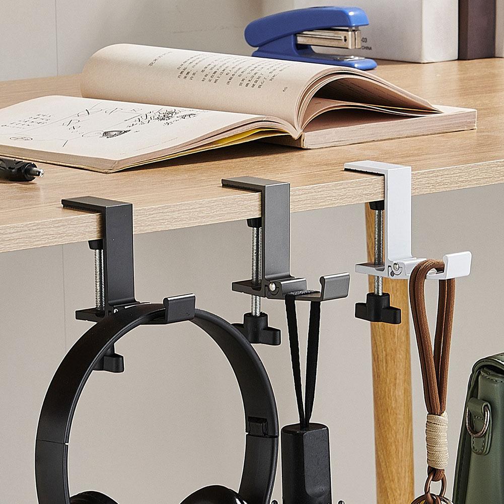 Foldable Student Backpack Desk Hook For School Classroom No-Drill Adjustables Mantel Clip 2,for Festive Holiday Ambiances