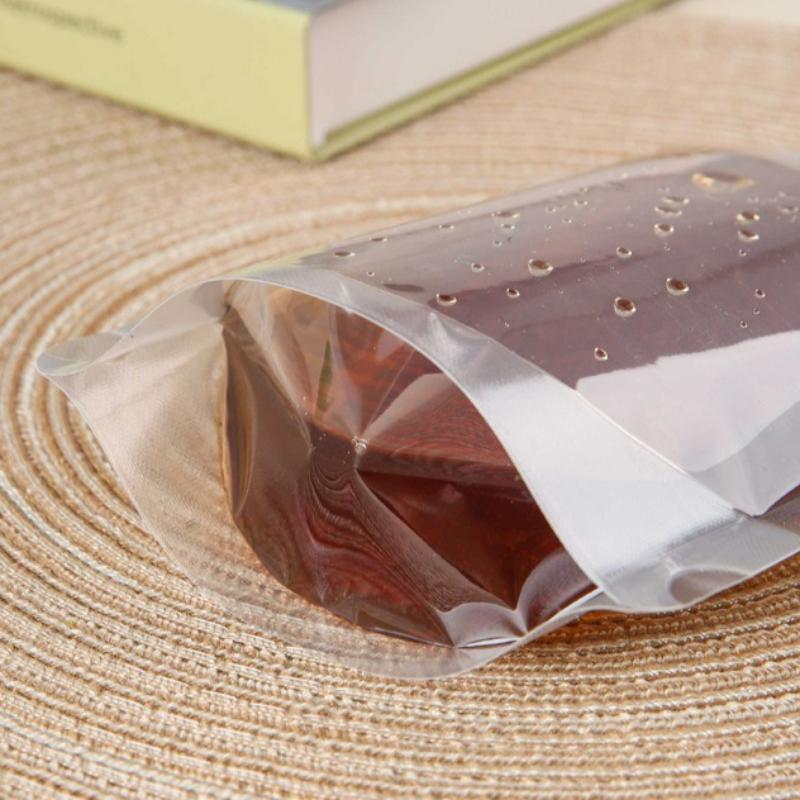 Transparent Self-supporting Suction Nozzle Bag Beverage Soybean Milk Coffee Pouch Disposable Explosion Proof and Leak Proof Sealing Packaging Bags