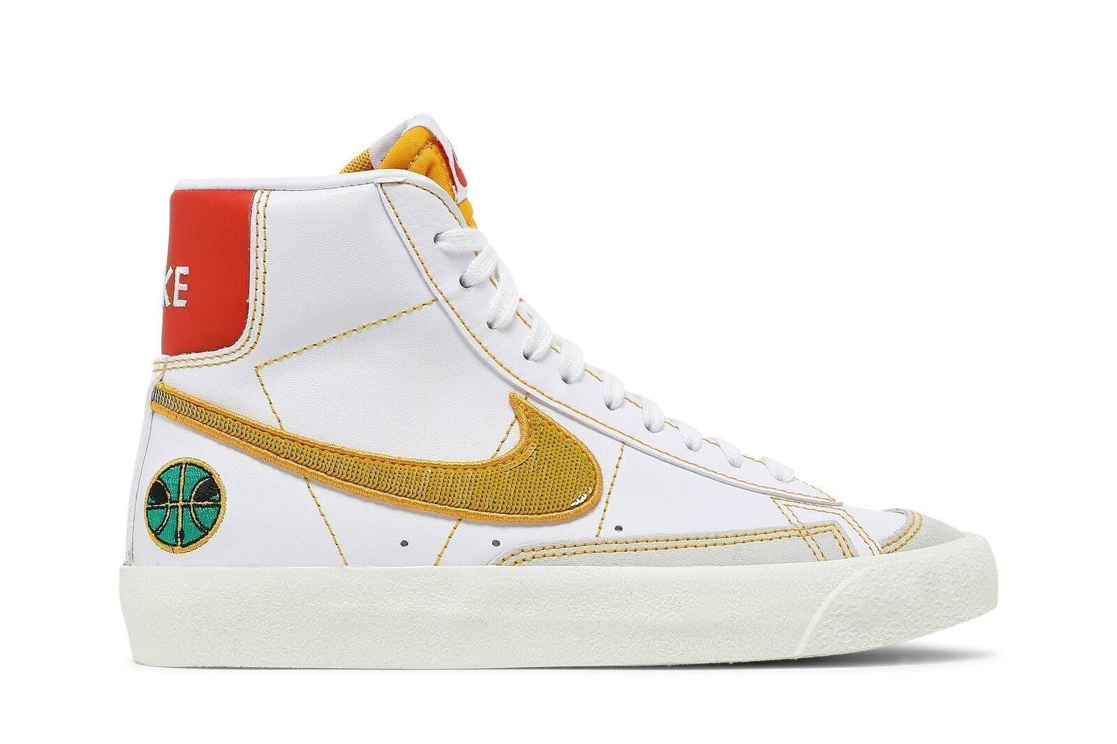Nike Blazer Mid GS  Roswell Rayguns  DD9528-100 Kids Shoes 35.5