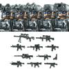 Commando Urbano Forze Speciali Figure Militari Blocchi da Costruzione SWAT Esercito USA Ucraina Soldati Assalto Fanteria Scudo Armi Giocattoli