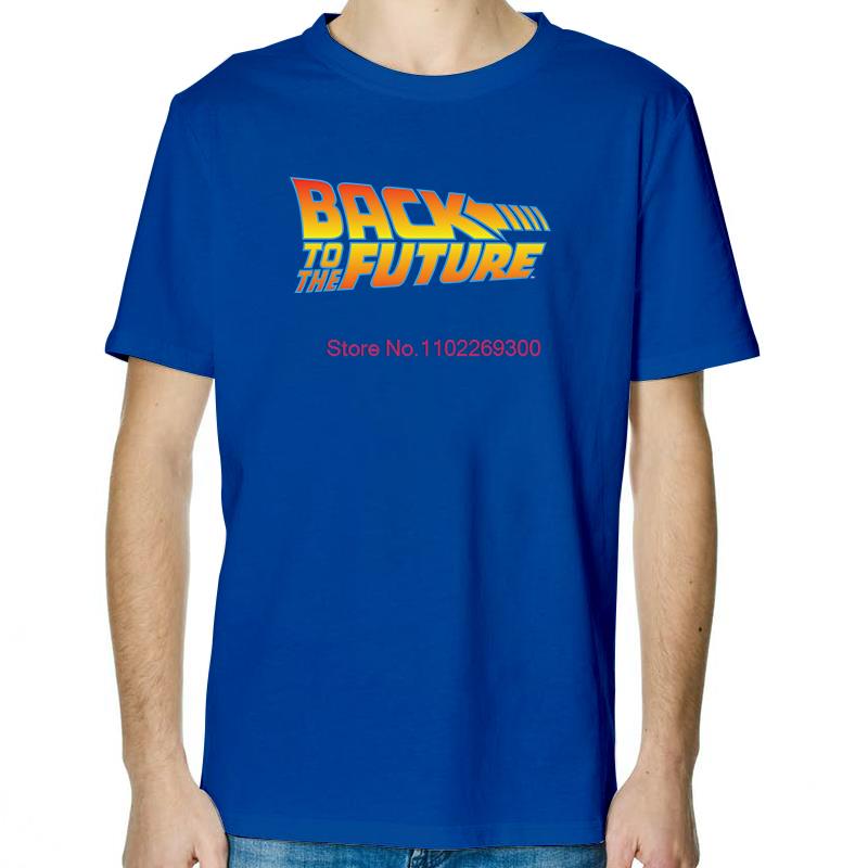 Back To The Future Fashion Graphic T Shirts Tees Tops Summer Cotton New Shirts And TShirts Unisex Breathable Printing T Shirt