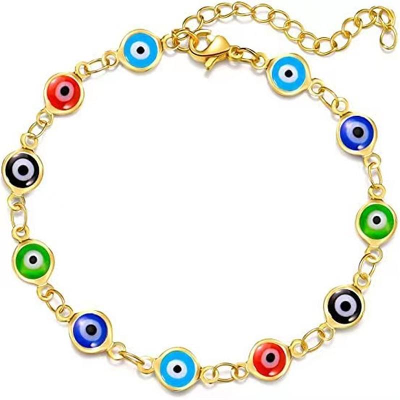 Evil Eye Fashion Bracelet - Trendy European/American Street Style Bangle