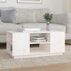 Day and Night - Day and Night Solid White Pine Wood Coffee Table 90x49x40.5 Cm