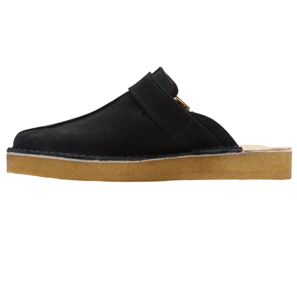 Clarks Mens Trek Suede Mules