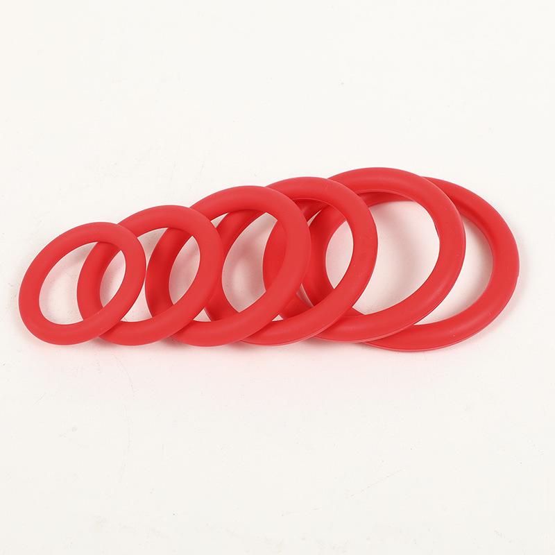 Men's Silicone Lock Ring for Enhanced Performance and Delayed Ejaculation - Erotic Adult Toy.