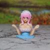 New Shaking Chest Girl Car Dashboard Ornament Sexy Cute Anime Dolls Plump Car Interior Shape Motorcycle Accessories Decoration