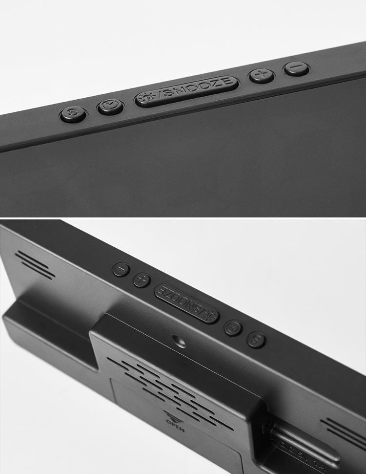 Multifunctional Large Screen Electronic Clock with Multiple Alarms for Students