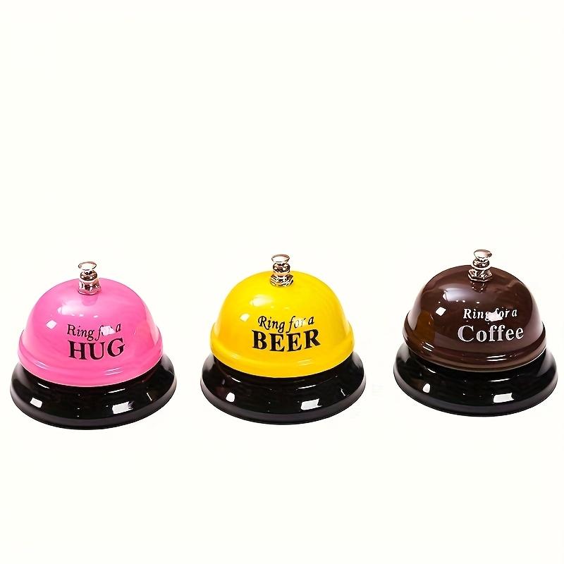 Student Gifts Metal Bar Counter Dining Bell Reminder Restaurant Dining Bar Ring Hand Ring Answers Home Decoration Activities Party Decoration Bell