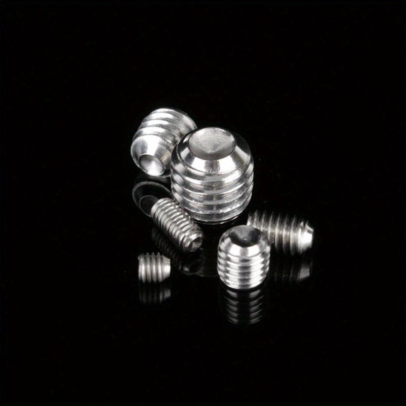 200Pcs/set Stainless Steel Wood Screws Allen Head Socket Hex Set Grub Screw Assortment Cup Point Screw Assortment Kit