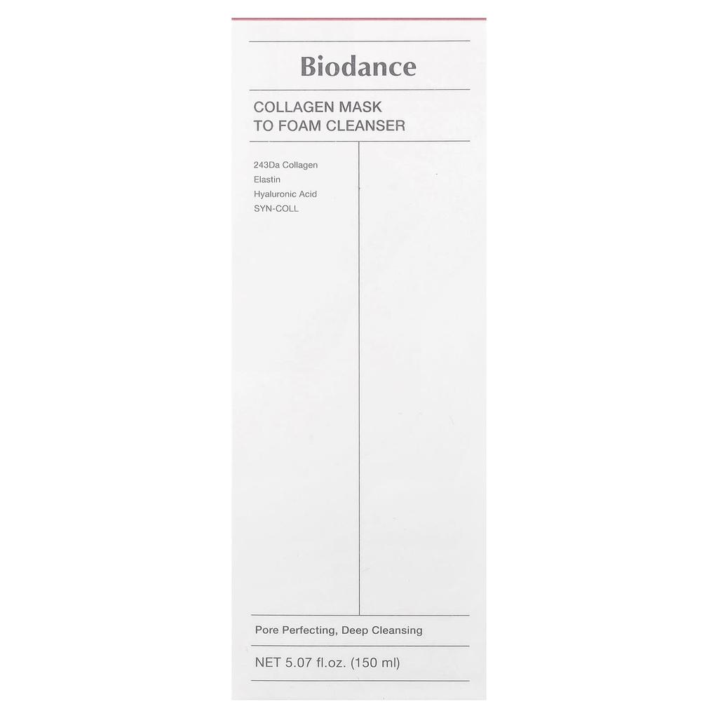 Biodance Collagen Mask To Foam Cleanser, 150ml (5.07 Fl Oz)