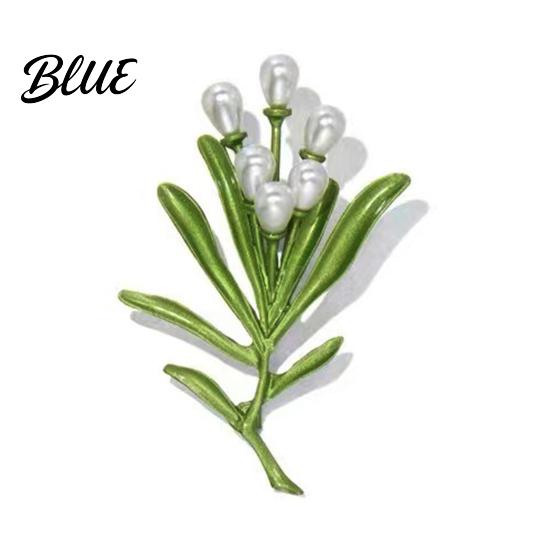 Sweater Brooch Pin Versatile Botanical Leaf Design with Glossy Fade-Resistant