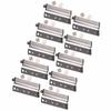 10Pcs Cabinet Door Push Latch Magnetic Stainless Steel Cupboard Rebounder Touch Latches Kitchen