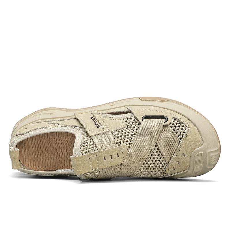 Men Sandals Gladiator Sandals Outdoor Summer Roman Sandals Sport Beach Shoes Plus Size Close Toe