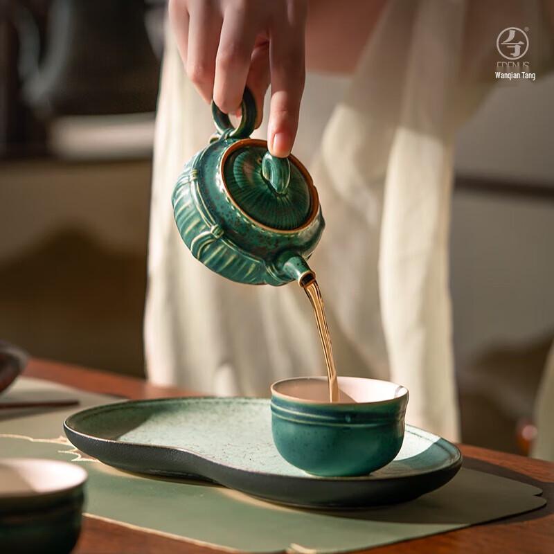 Wanqiantang Edenus Tang Palace Ceramic Kung Fu Tea Set