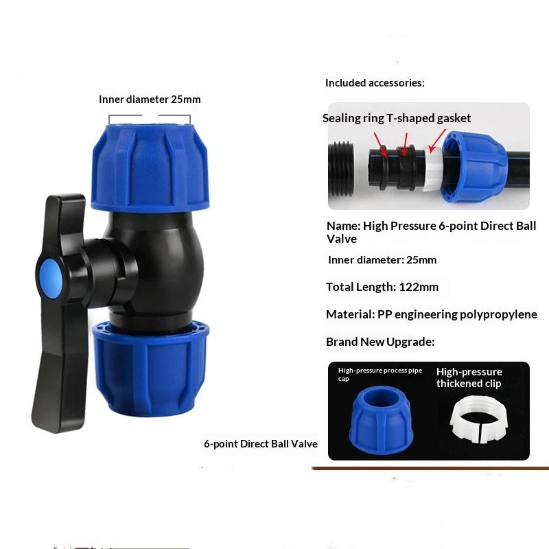 1Pc IBC Tank Adapter Easy to Install 1/2'' 3/4'' Coarse Thread Connector for PE PVC Pipe Garden Irrigation Use