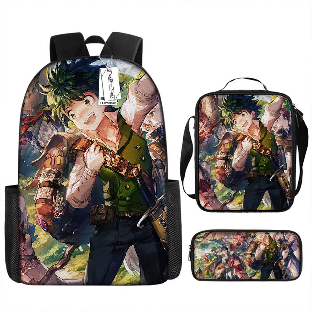 My Hero Academy Animation Backpack Elementary School Bag Burden Reduction Care