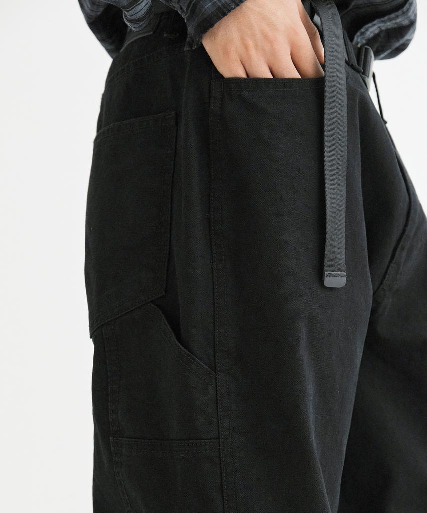 ENDOOR Washed Duck Double Pants (Black)