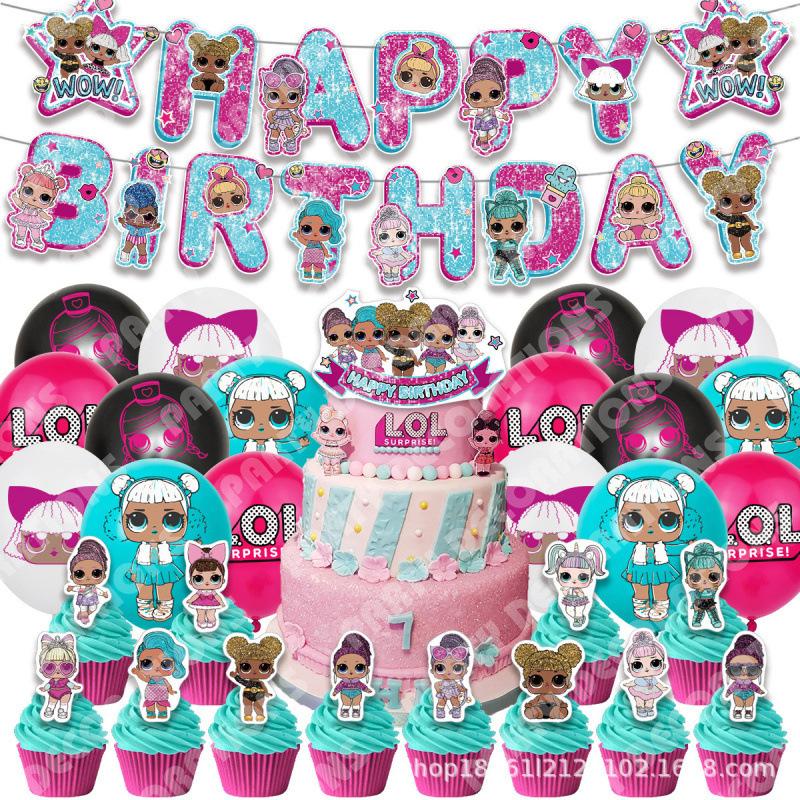 LOL Surprise Birthday Party Decorations Supplies