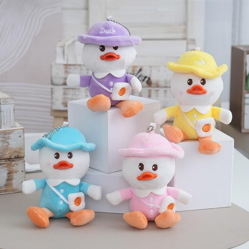 Plush Duck Keychain With Hat For Kids And Adults Perfect Gift Accessory