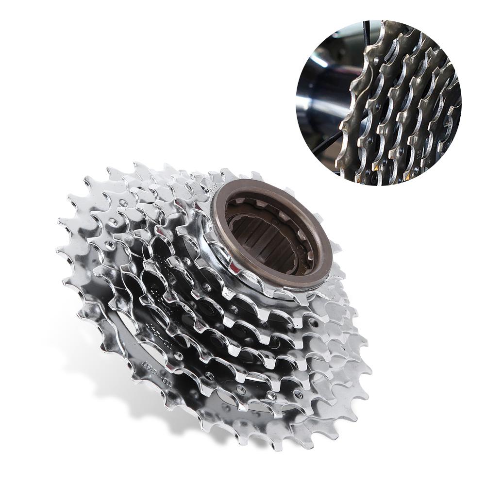 Chromeplate Bicycle Flywheel Rear Free Wheel Replacement Accessory for Mountain Bike7 Speed