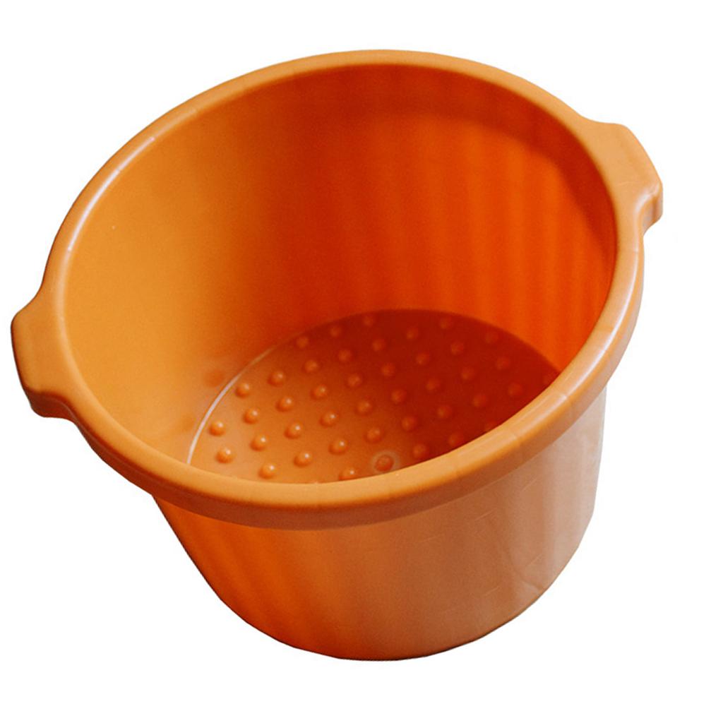 41cm Height Foot Soaking Tub Foot Spa Massage Basin Impact Resistance High Strength Plastic Foot