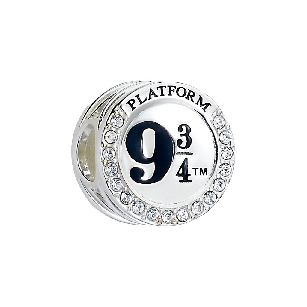 Harry Potter Sterling Silver Platform 9 3/4 Spacer Bead Silver
