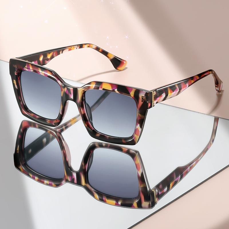 2025 The New Large-framed Sunglasses Feature a Classic and Simple Style, Suitable for Daily Wear and Travel Parties