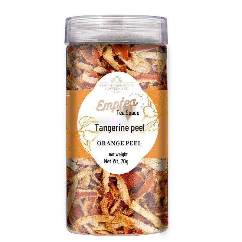 Xinhui Dried Tangerine Peel Strips - Bulk Chinese Medicinal Material, Orange Peel Chenpi Raw Material
