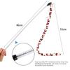 Pet Cat Teaser Toys with Feather Bell EVA Rod Mouse Toy Cat Catcher Teaser Stick Cat Interactive Toys Cat Accessory