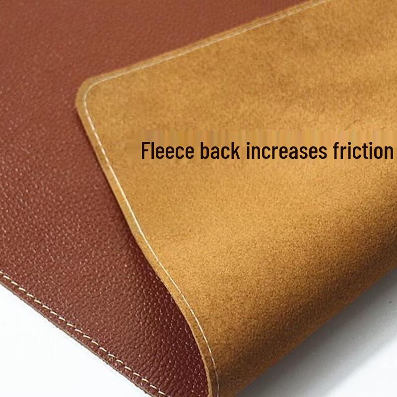 Schreibtischunterlage aus Leder