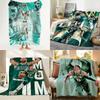 Athlet J Jayson T Tatum Wurf Flanell-Kuscheldecke Geeignet für Sofa Wohnzimmer Schlafzimmer