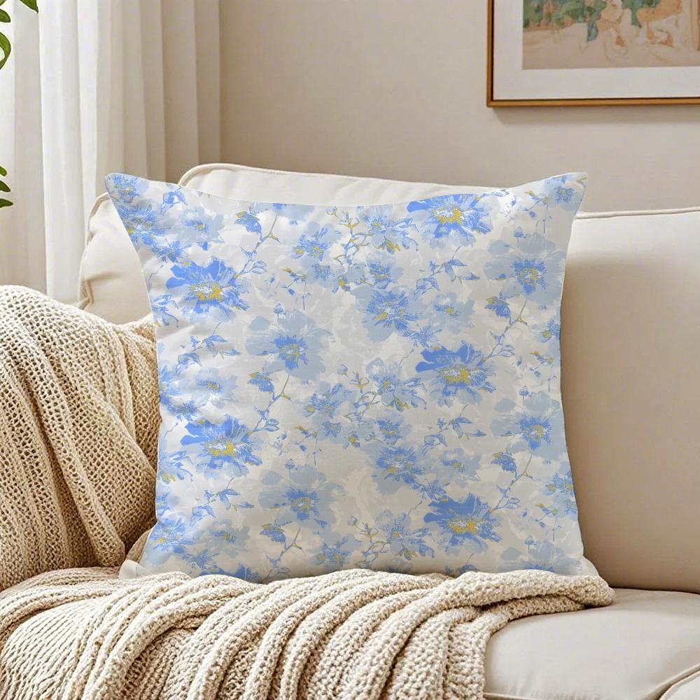 Retro Ink Prints Beautiful Cushion Cover Pillowcase Antidustmite living Room Sofa Decor Cushion Room