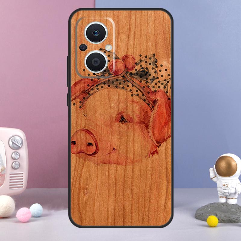 Deer Lion Elephant Wood Animal Funda For OPPO Reno 13 F 11F 12F 14F 10 11 12 14 Pro 7 8 Lite OPPO Find X6 X5 X8 X9 Pro Case