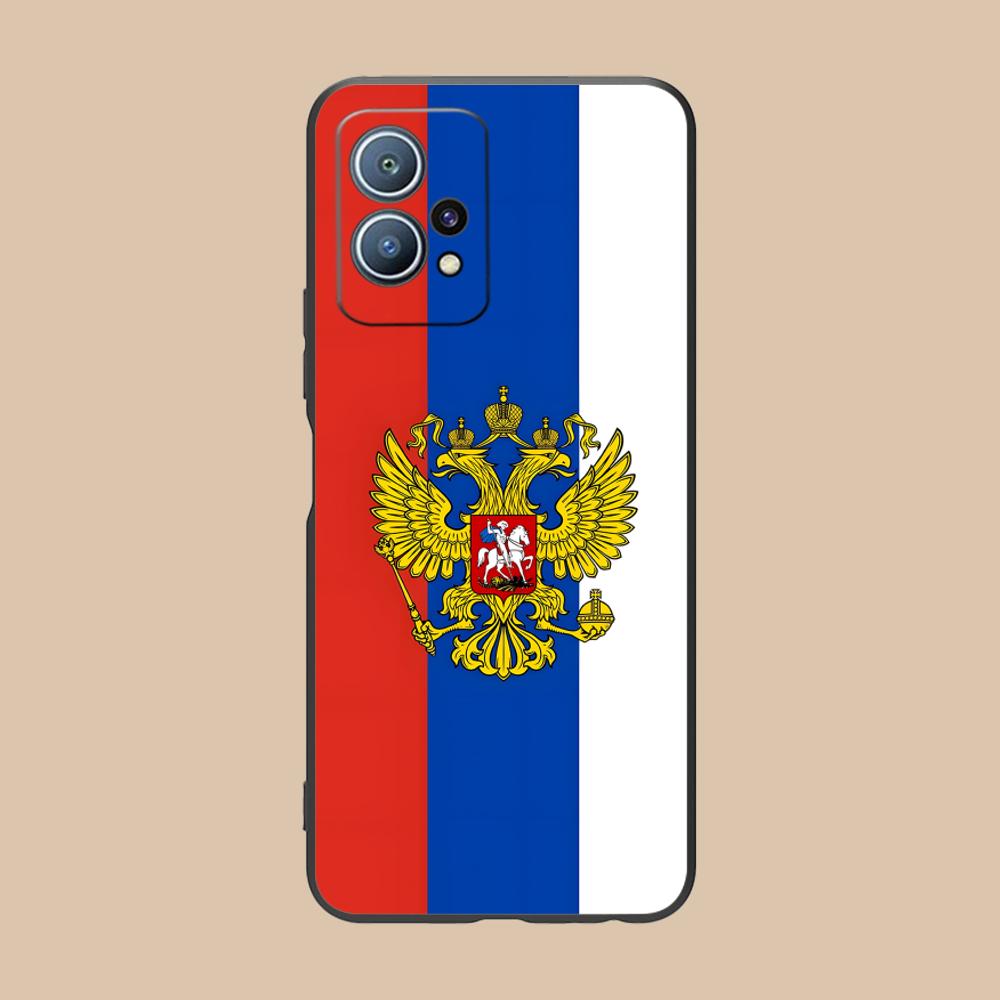 

Russia Flag Matte TPU Mobile Phone Case for Huawei P60 P50 P40 P30 P20 P10 P9 P8 Pro Lite Plus Colorful Printing Cover Huawei P8