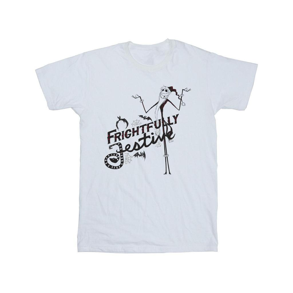 Disney Mens The Nightmare Before Christmas Frightfully Festive T-Shirt