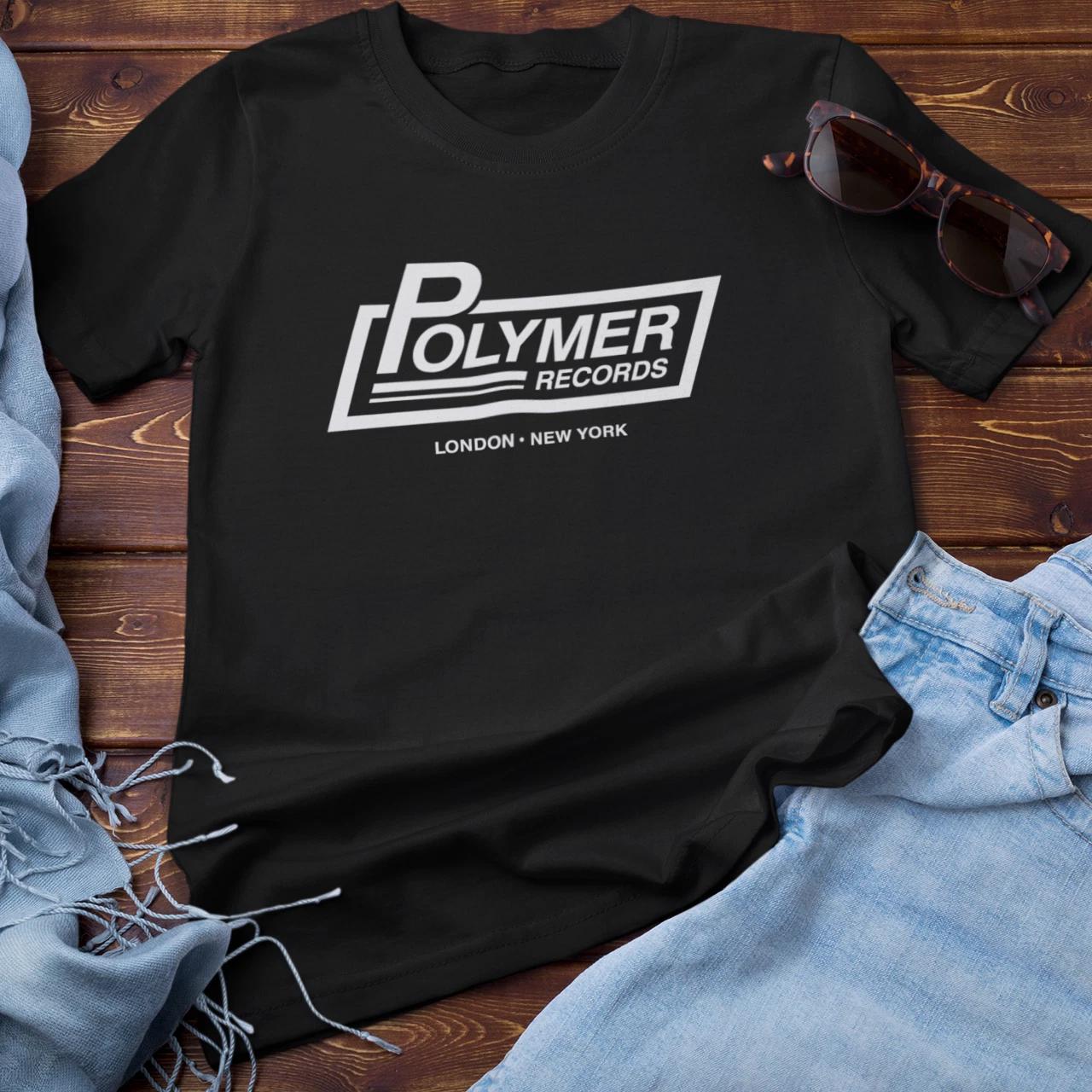 POLYMER RECORDS T-Shirt (this is spinal tap film movie tribute artie fufkin) M