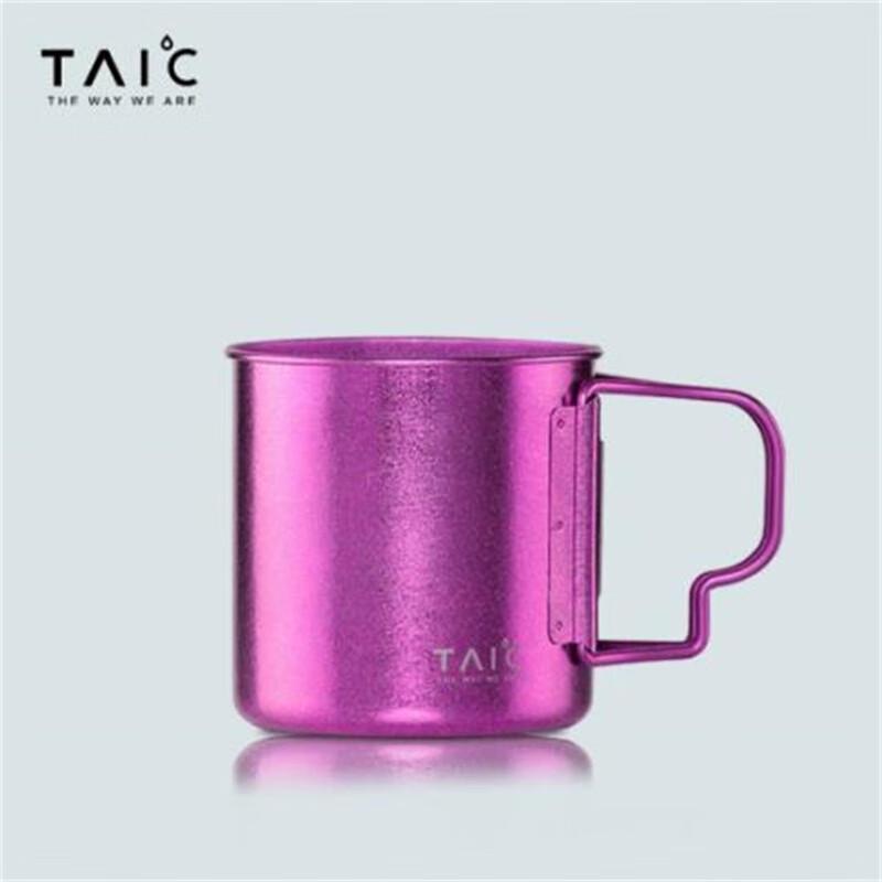 TAIC Tidu Pure Titanium Mug with Lid and Handle