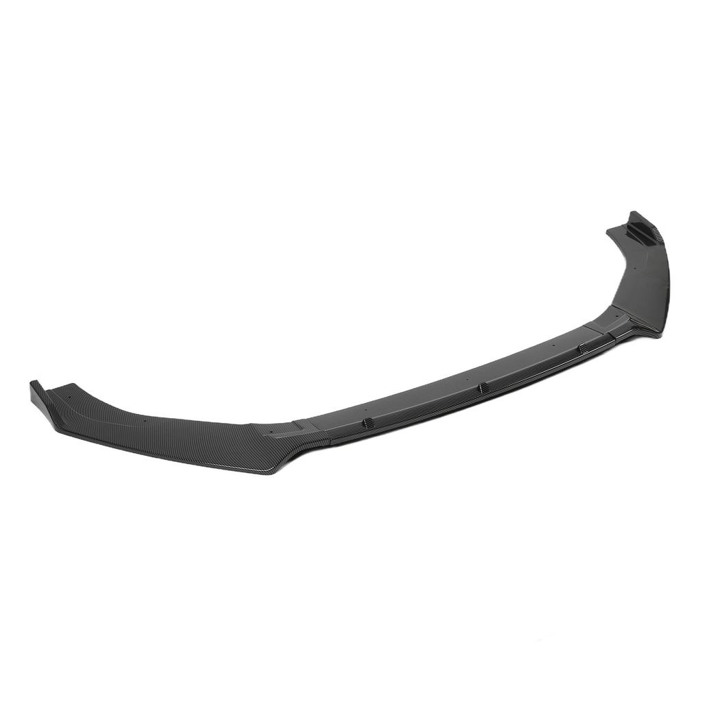 3 Sections Front Bumper Splitter Lip Spoiler Replacement for MK7 MK7.5 GTD R 20132020