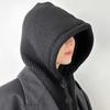 Korean Version of Autumn and Winter New Fashionable and Versatile Balaclava Hat Scarf Integrated Ear Protection Knitted Wool Warm Hat