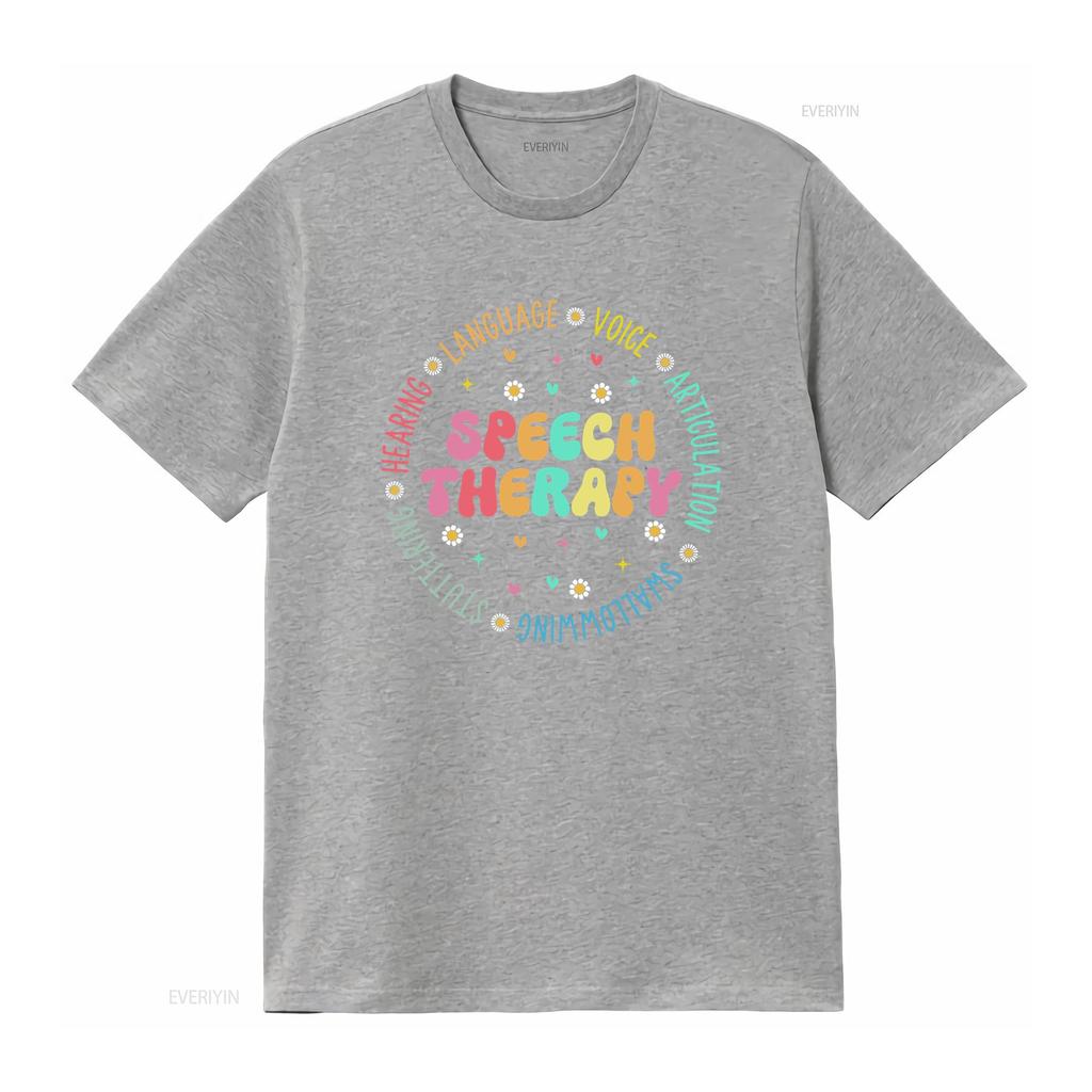 Speech Language PathologisT T Shirt SLP Pathology Sweater Teacher Graduation vintage Washed designer clothes streetwear Casual