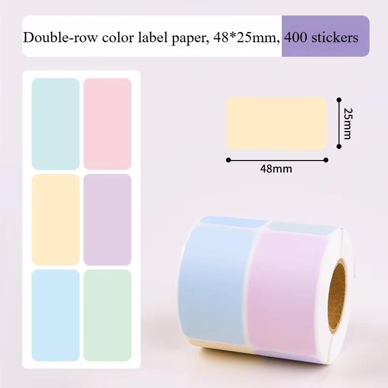 800/500/400pcs roll Colorful Waterproof Self Adhesive Labels Name Tags for Bottles Handwriting Notes Spice Stickers